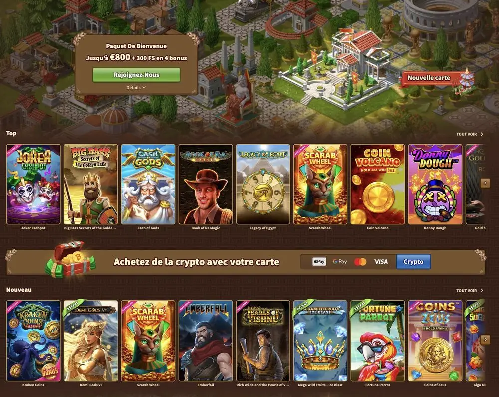 MyEmpire Casino - Populaire titels en nieuwe releases Top en nieuwe spellen bij MyEmpire Casino